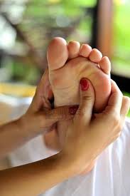 как делать массаж ног